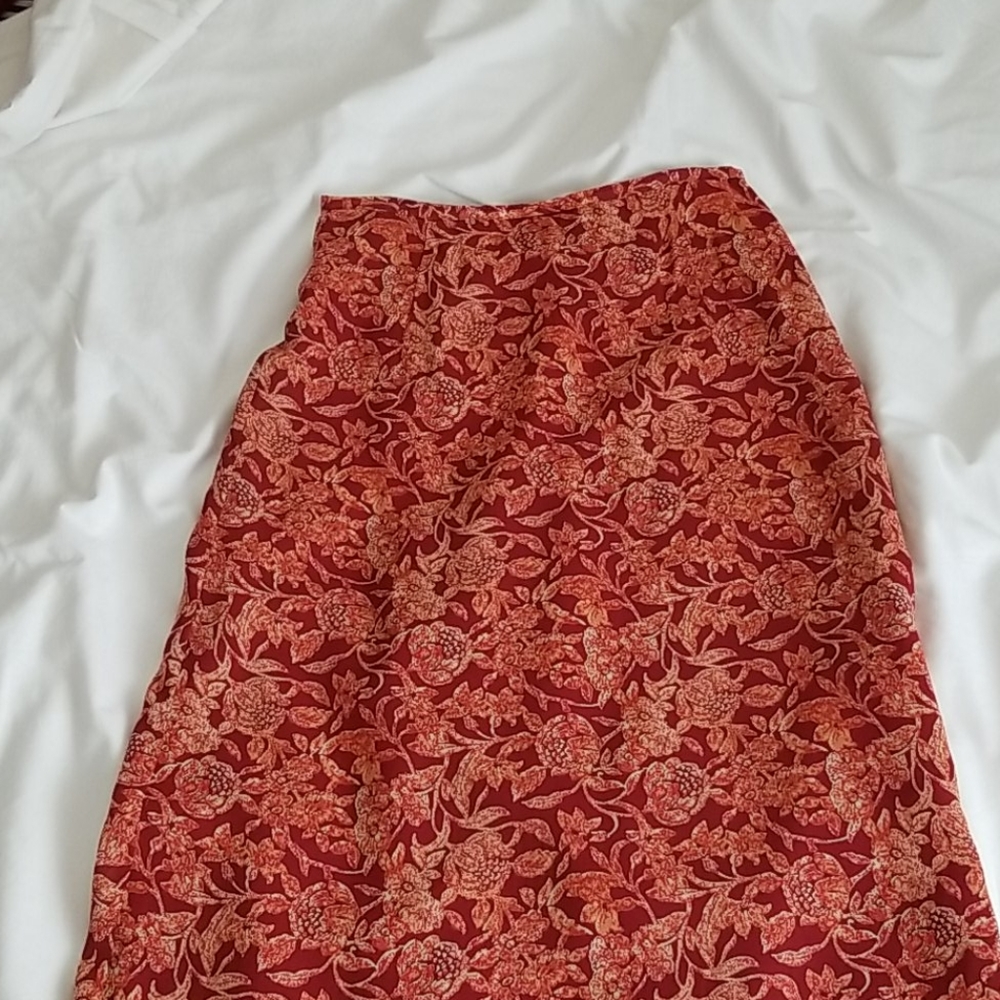Eddie Bauer A line Midi skirt,  6P